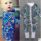 Cartoon Printed Baby Jumpsuit