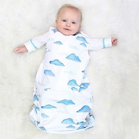 Clouds Printed Swaddle Wrap